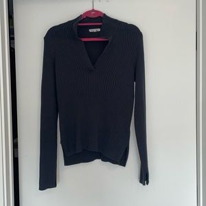 Alex Mill 100% cotton ribbed polo